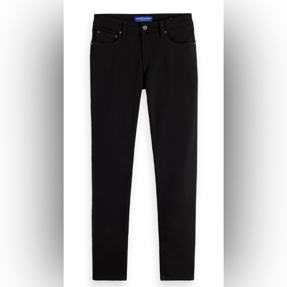 SCOTCH & SODA***Men's Skim Skinny Black Jeans Denim***Size 29/32***$148 - Picture 2 of 7
